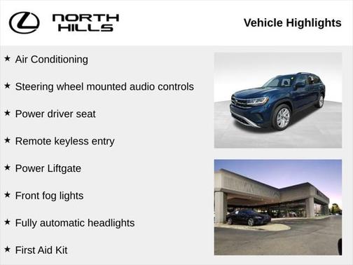 2021 Volkswagen Atlas 3.6L SE w/Technology