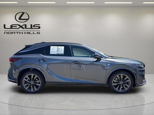 Cloudburst Gray 2024 Lexus RX 350 F SPORT Handling