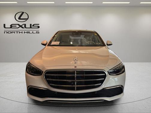 Diamond White 2021 Mercedes-Benz S-Class 4MATIC