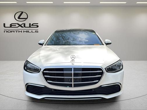 Diamond White 2021 Mercedes-Benz S-Class 4MATIC