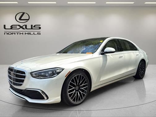 Diamond White 2021 Mercedes-Benz S-Class 4MATIC