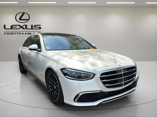 Diamond White 2021 Mercedes-Benz S-Class 4MATIC