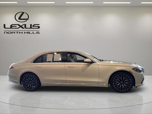 Diamond White 2021 Mercedes-Benz S-Class 4MATIC