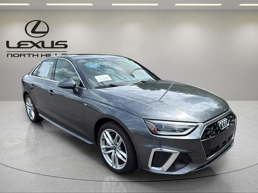 Daytona Gray Pearl 2021 Audi A4 45 S line Premium