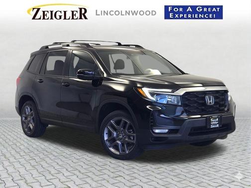 Crystal Black Pearl 2022 Honda Passport AWD EX-L