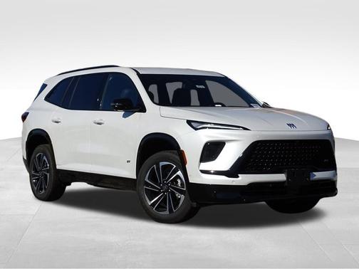 White Frost Tricoat 2025 Buick Enclave Sport Touring