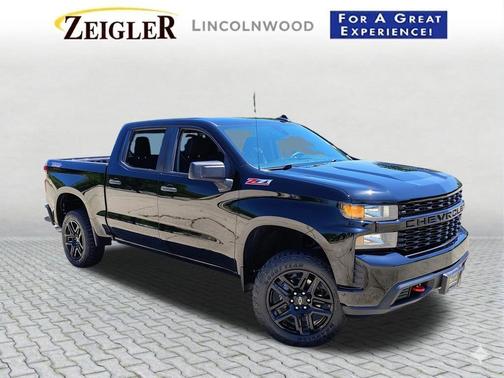 Black 2021 Chevrolet Silverado 1500 Custom Trail Boss