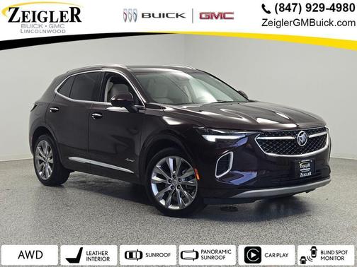 Rich Garnet Metallic 2023 Buick Envision Avenir AWD