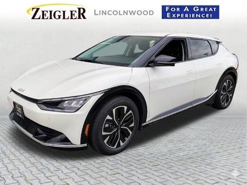 Snow White Pearl 2023 Kia EV6 Wind