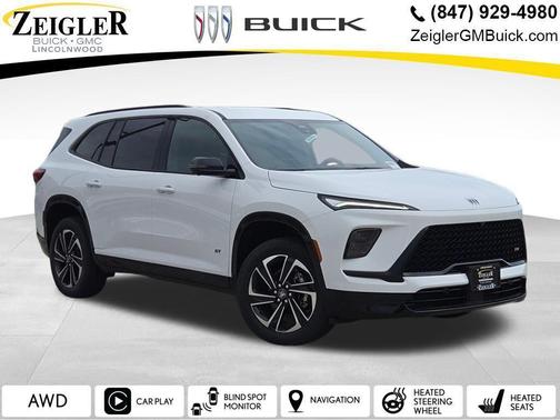 summit white 2026 Buick Enclave Sport Touring