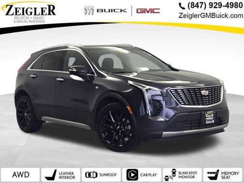 Galactic Gray Metallic 2023 Cadillac XT4 Premium Luxury