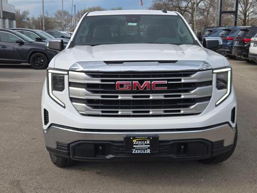 Summit White 2026 GMC Sierra 1500 SLE
