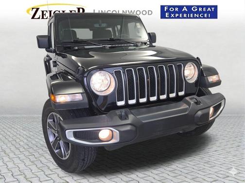 Black Clearcoat 2023 Jeep Wrangler 4-Door Sahara 4x4