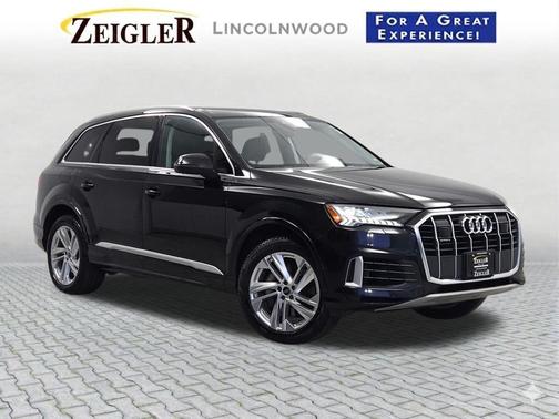 Mythos Black Metallic 2024 Audi Q7 55 Premium Plus
