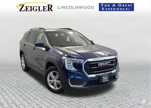 Marine Metallic 2022 GMC Terrain SLE