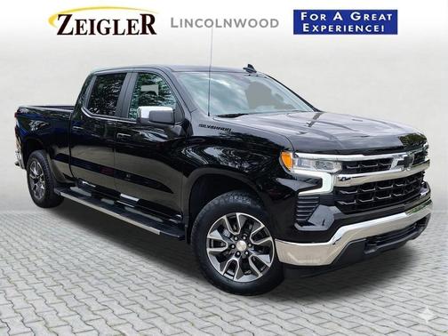Black 2023 Chevrolet Silverado 1500 LT