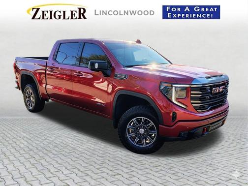 Volcanic Red 2024 GMC Sierra 1500 AT4