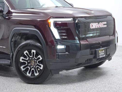Dark Ember Metallic 2026 GMC Sierra EV Extended Range Elevation