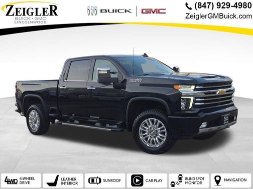 Mosaic Black Metallic 2021 Chevrolet Silverado 2500 High Country Truck