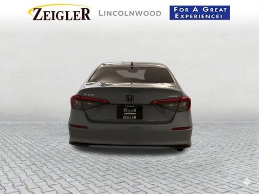 Gray 2024 Honda Civic Sport