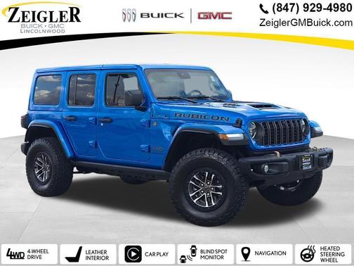 Hydro Blue Pearlcoat 2024 Jeep Wrangler Rubicon 392
