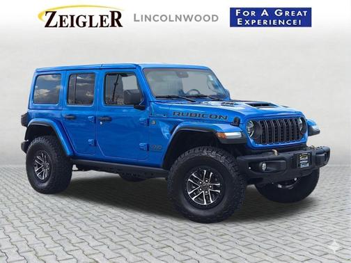 Hydro Blue Pearlcoat 2024 Jeep Wrangler Rubicon 392