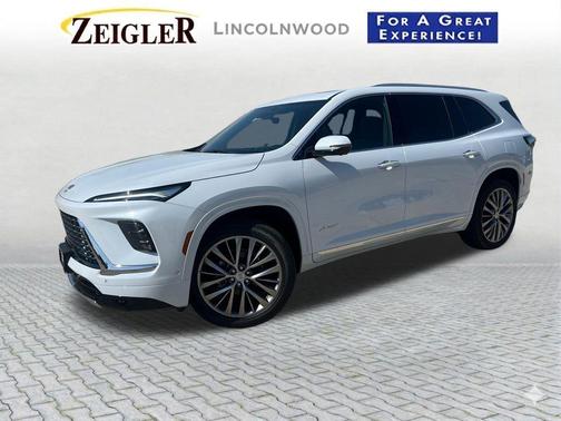 iridescent white tricoat 2026 Buick Enclave Avenir FWD