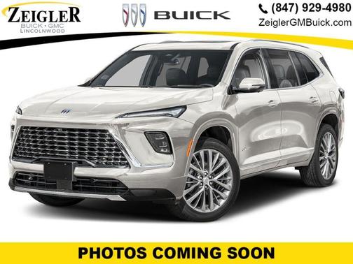 iridescent white tricoat 2026 Buick Enclave Avenir FWD
