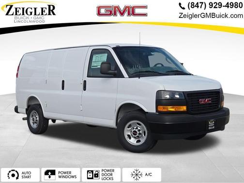 Summit White 2026 GMC Savana 2500 Work Van