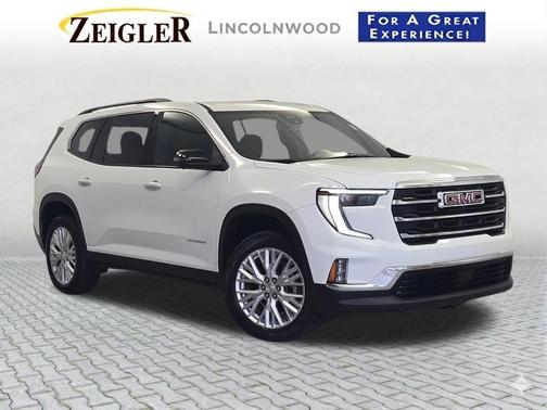 Summit White 2024 GMC Acadia AWD Elevation