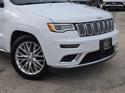 Bright White Clearcoat 2018 Jeep Grand Cherokee Summit
