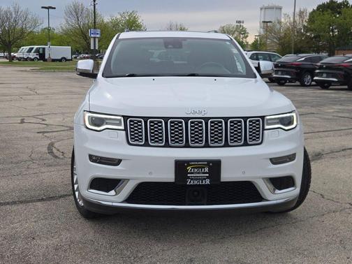 Bright White Clearcoat 2018 Jeep Grand Cherokee Summit
