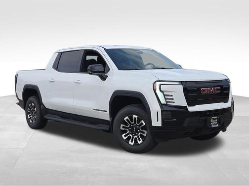 Summit White 2026 GMC Sierra EV Standard Range Elevation