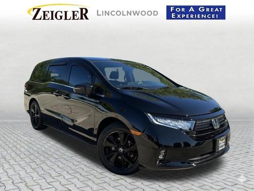 Crystal Black Pearl 2023 Honda Odyssey Sport