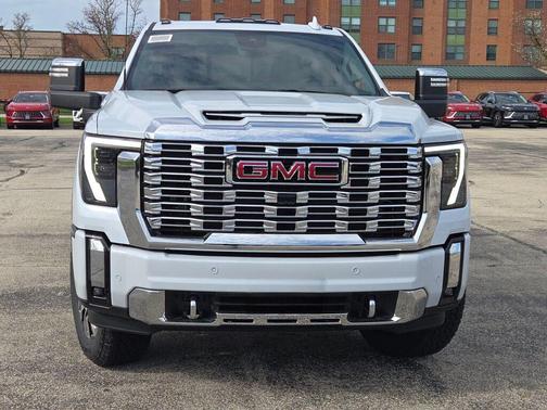 Glacier White Tricoat 2026 GMC Sierra 3500 Denali