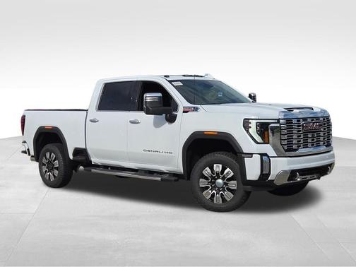 Glacier White Tricoat 2026 GMC Sierra 3500 Denali