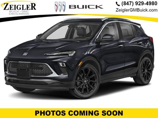Ebony Twilight Metallic 2026 Buick Encore GX Sport Touring