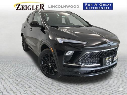 Ebony Twilight Metallic 2026 Buick Encore GX Sport Touring