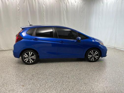 Aegean Blue Metallic 2019 Honda Fit EX