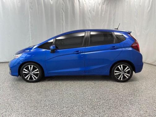 Aegean Blue Metallic 2019 Honda Fit EX
