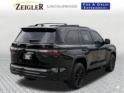Midnight Black Metallic 2025 Toyota Sequoia Limited