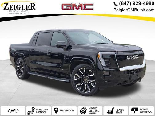 2026 GMC Sierra EV Extended Range Elevation