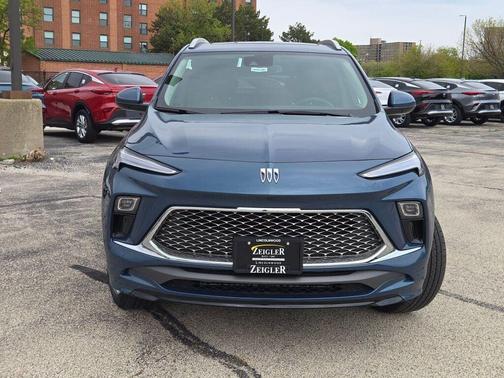 Ocean Blue Metallic 2026 Buick Encore GX Avenir