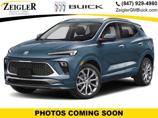 Ocean Blue Metallic 2026 Buick Encore GX Avenir