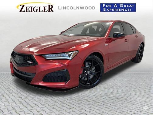 Performance Red Pearl 2023 Acura TLX Type S