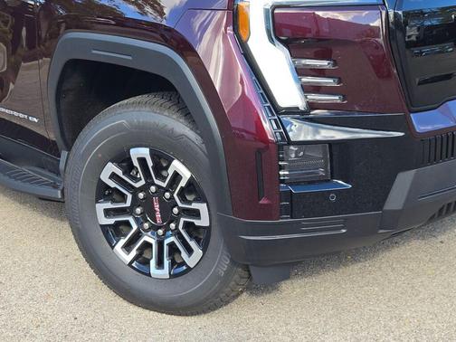 Dark Ember Metallic 2026 GMC Sierra EV Extended Range Elevation
