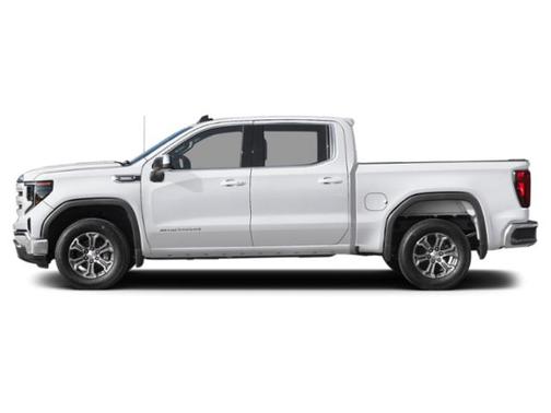 White Frost Tricoat 2025 GMC Sierra 1500 SLT
