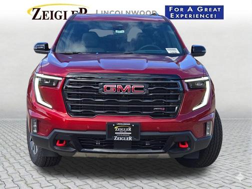 Volcanic Red Tintcoat 2026 GMC Acadia AT4 AWD