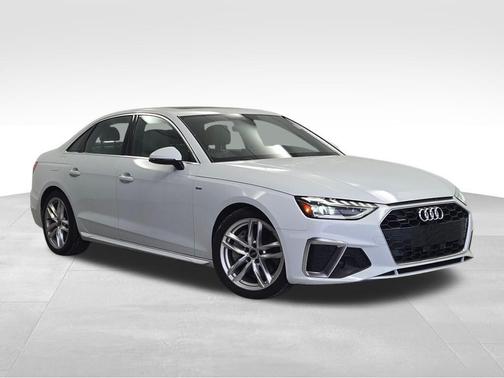 Glacier White Metallic 2022 Audi A4 45 S line Premium Plus