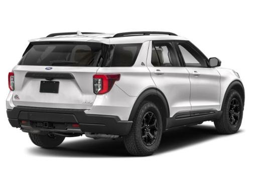 Star White Metallic Tri-Coat 2021 Ford Explorer Timberline